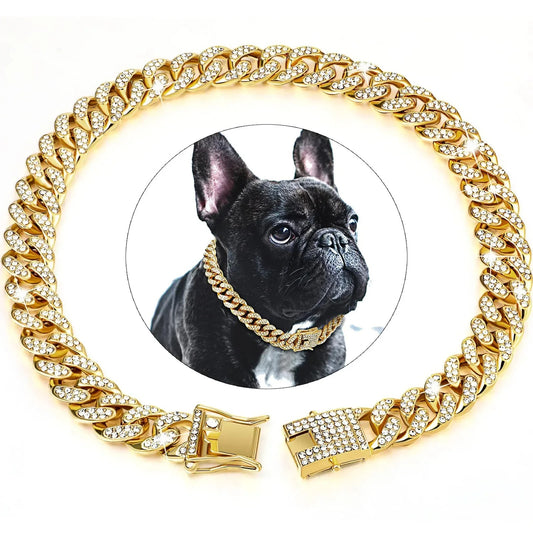 Collar de cadena para perro